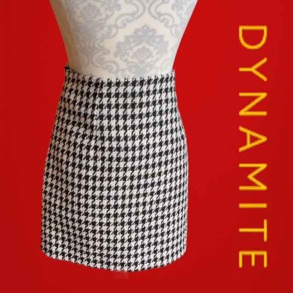 Dynamite houndstooth skirt - Picture 5 of 10